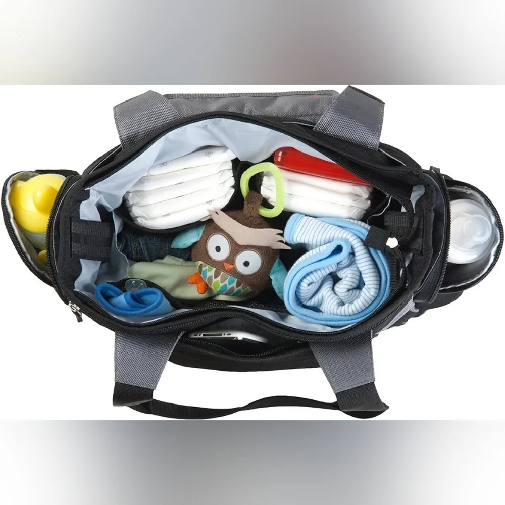 Skip Hop Bento Blue/Grey Diaper Bag Bento Tote With Insulated Cooler Bag 18